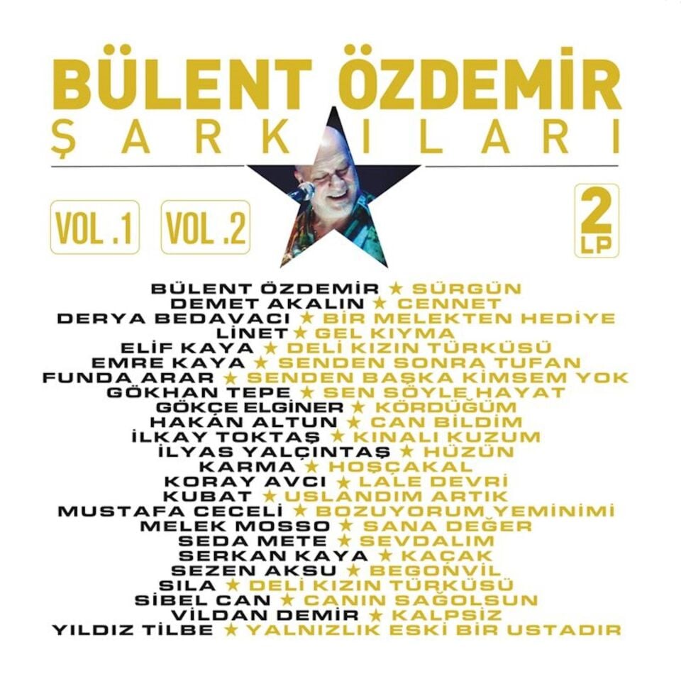 Bülent Özdemir Şarkıları Çeşitli Sanatçılar - 2 Plak