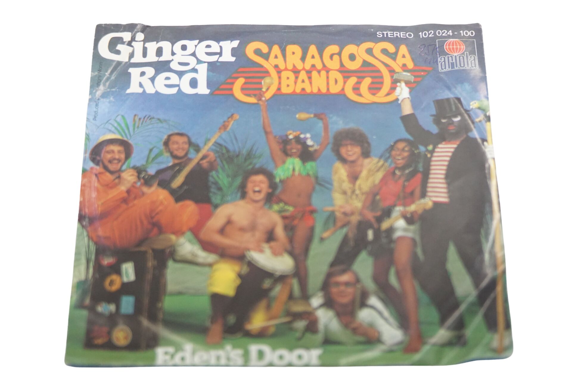 Saragossa Band 150Ginger Red - Plak
