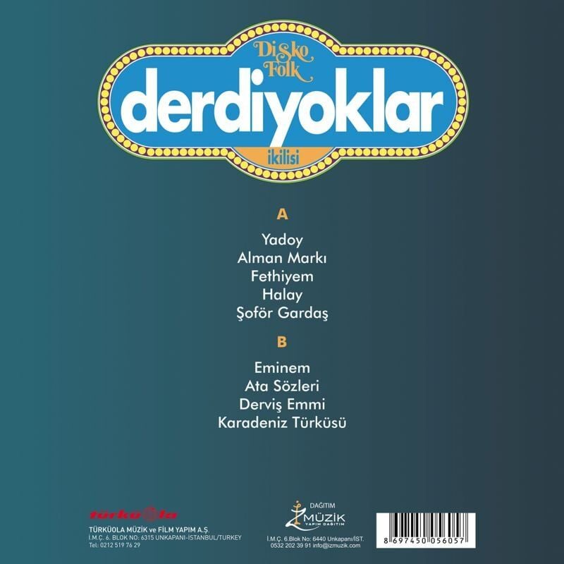 Derdiyoklar İkilisi Disco Folk - Plak