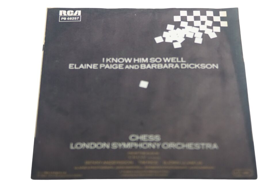 Elaine Paige And Barbara Dickson I Know Him So Well - Plak