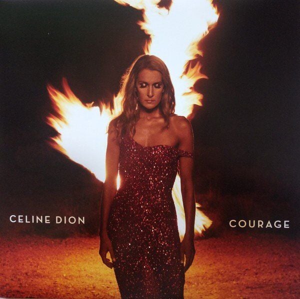 Celine Dion Courage - Plak