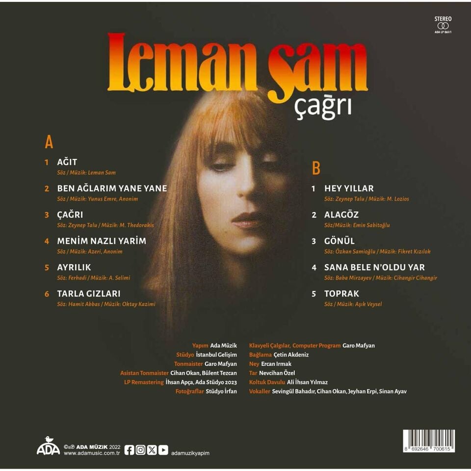 Leman Sam Çağrı - Plak