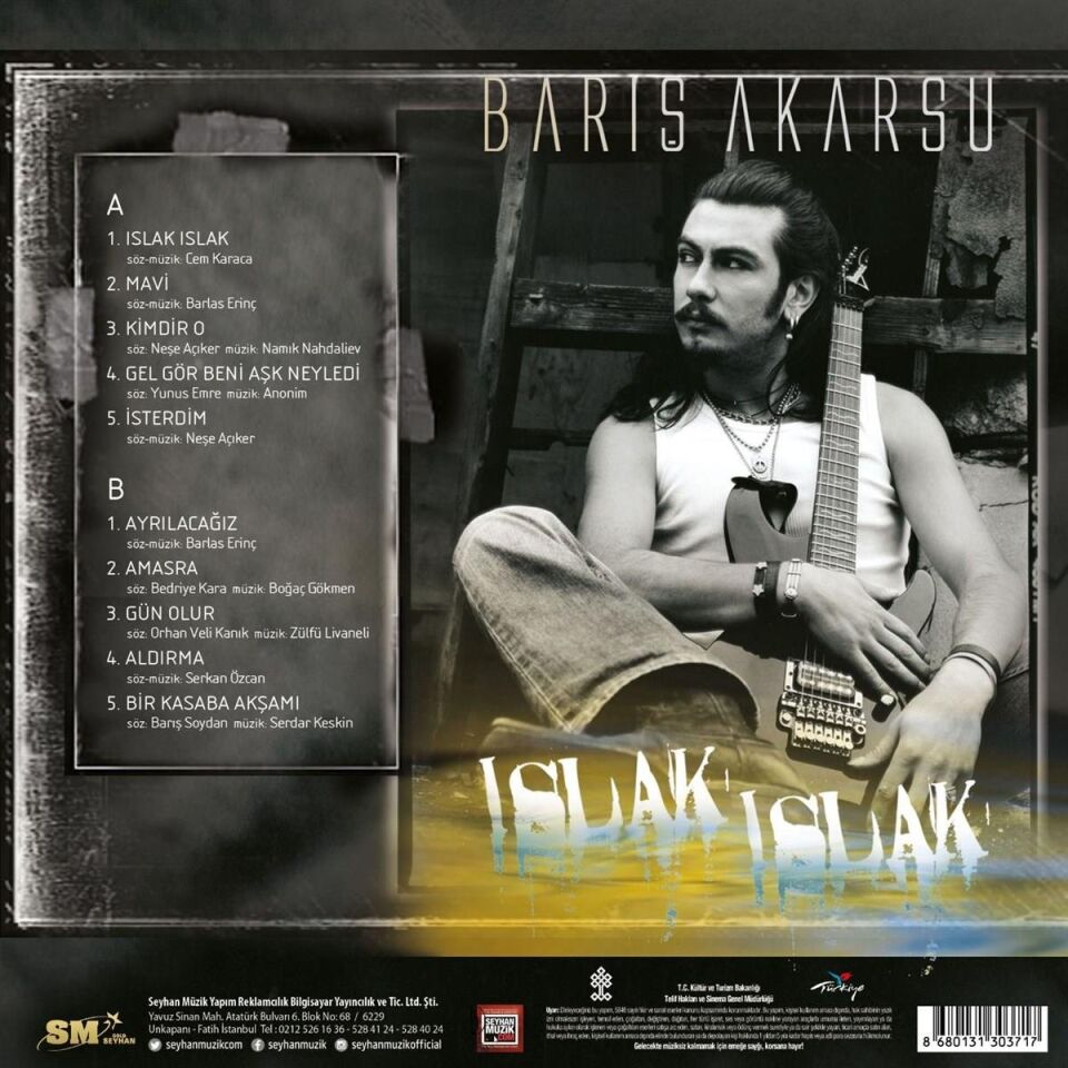 Barış Akarsu Islak Islak - Plak
