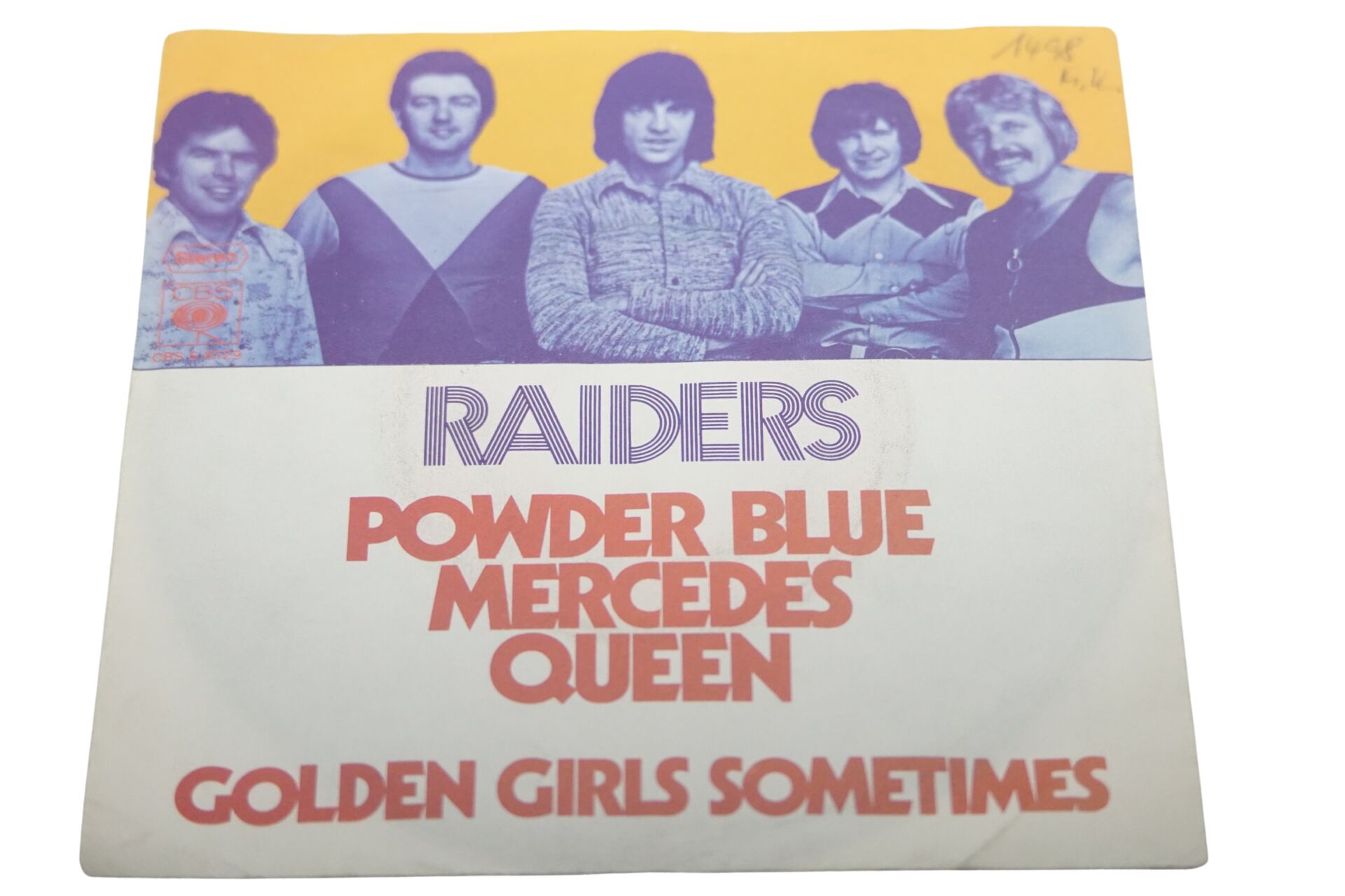 Raiders Powder Blue Mercedes Queen - Plak