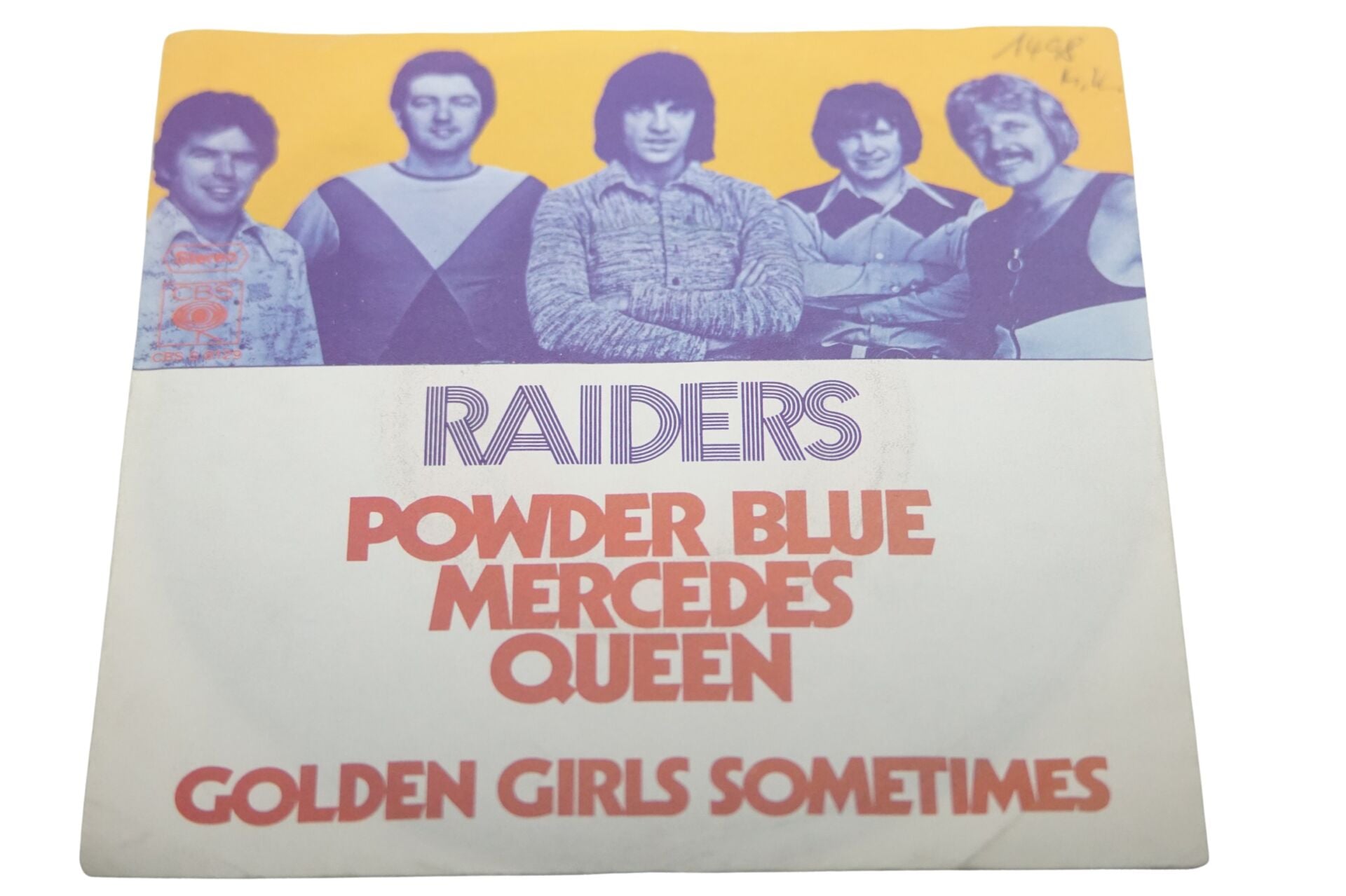 Raiders Powder Blue Mercedes Queen - Plak