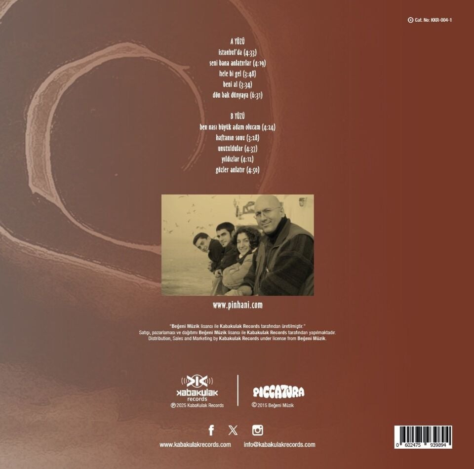 Pinhani İnandığın Masallar - Plak