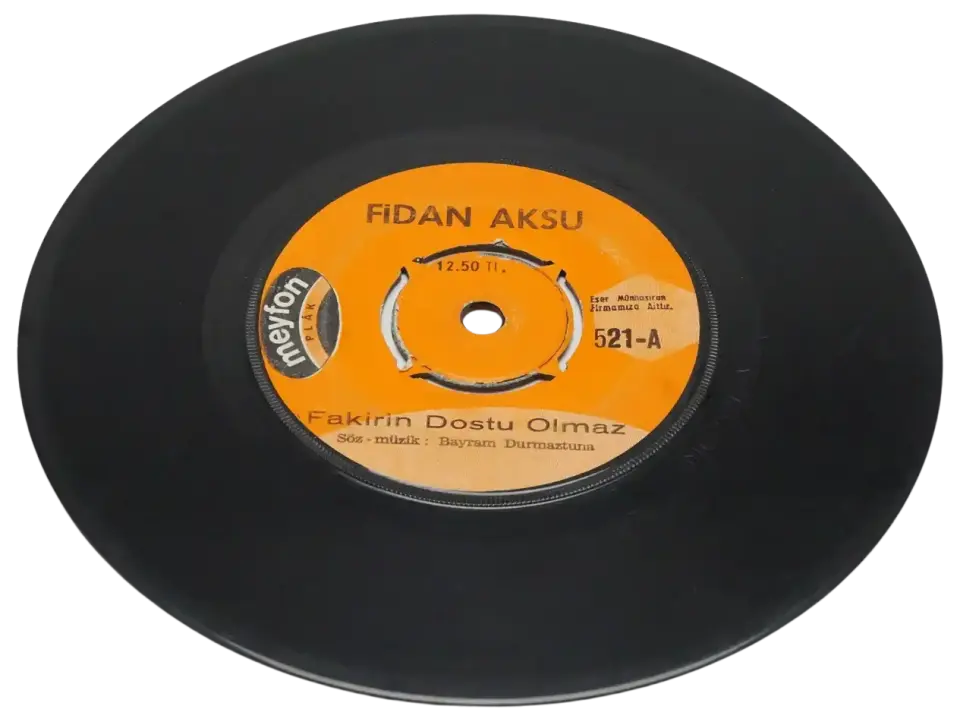 Fidan Aksu Fakirin Dostu Olmaz / Kaderimle Başbaşa - Plak