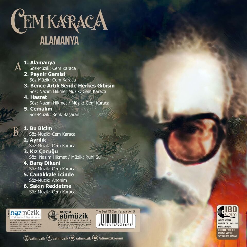 Cem Karaca Alamanya - Plak