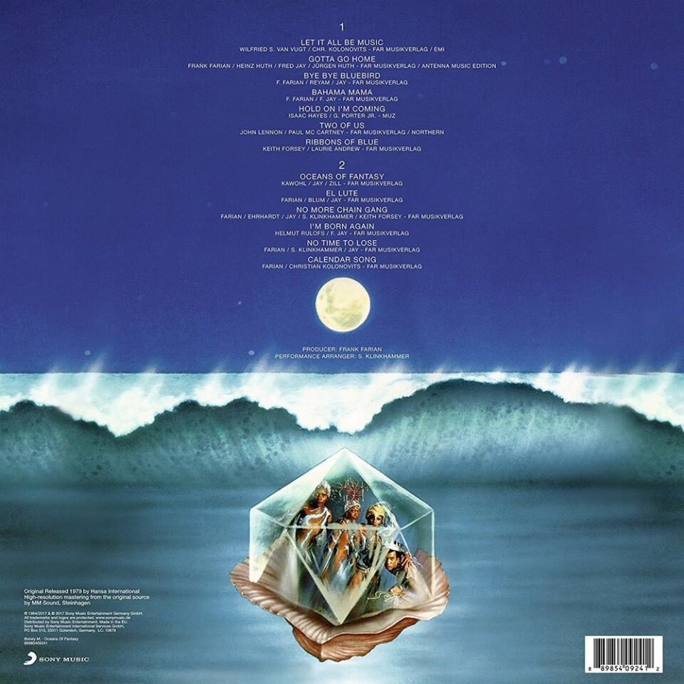 Boney M. Oceans Of Fantasy (Remastered) - Plak