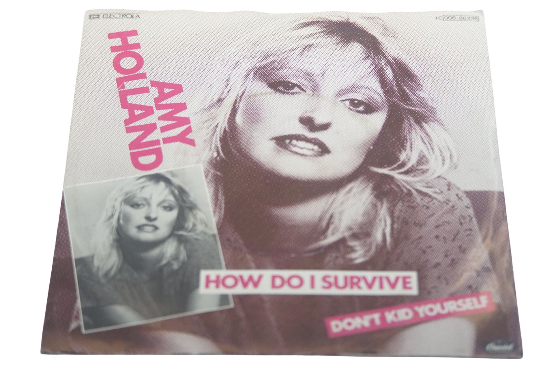 Amy Holland How Do I Survive - Plak