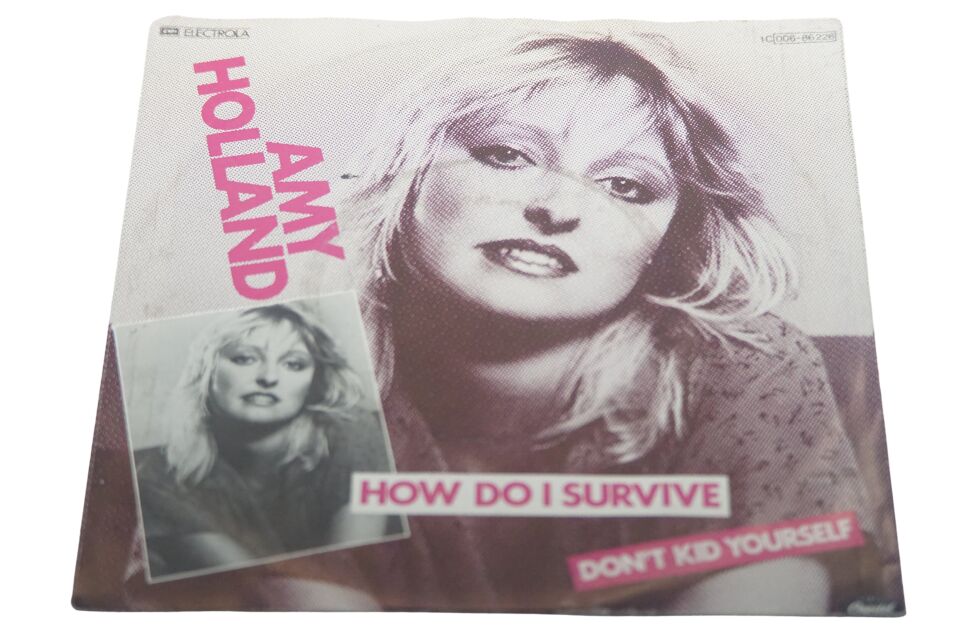 Amy Holland How Do I Survive - Plak