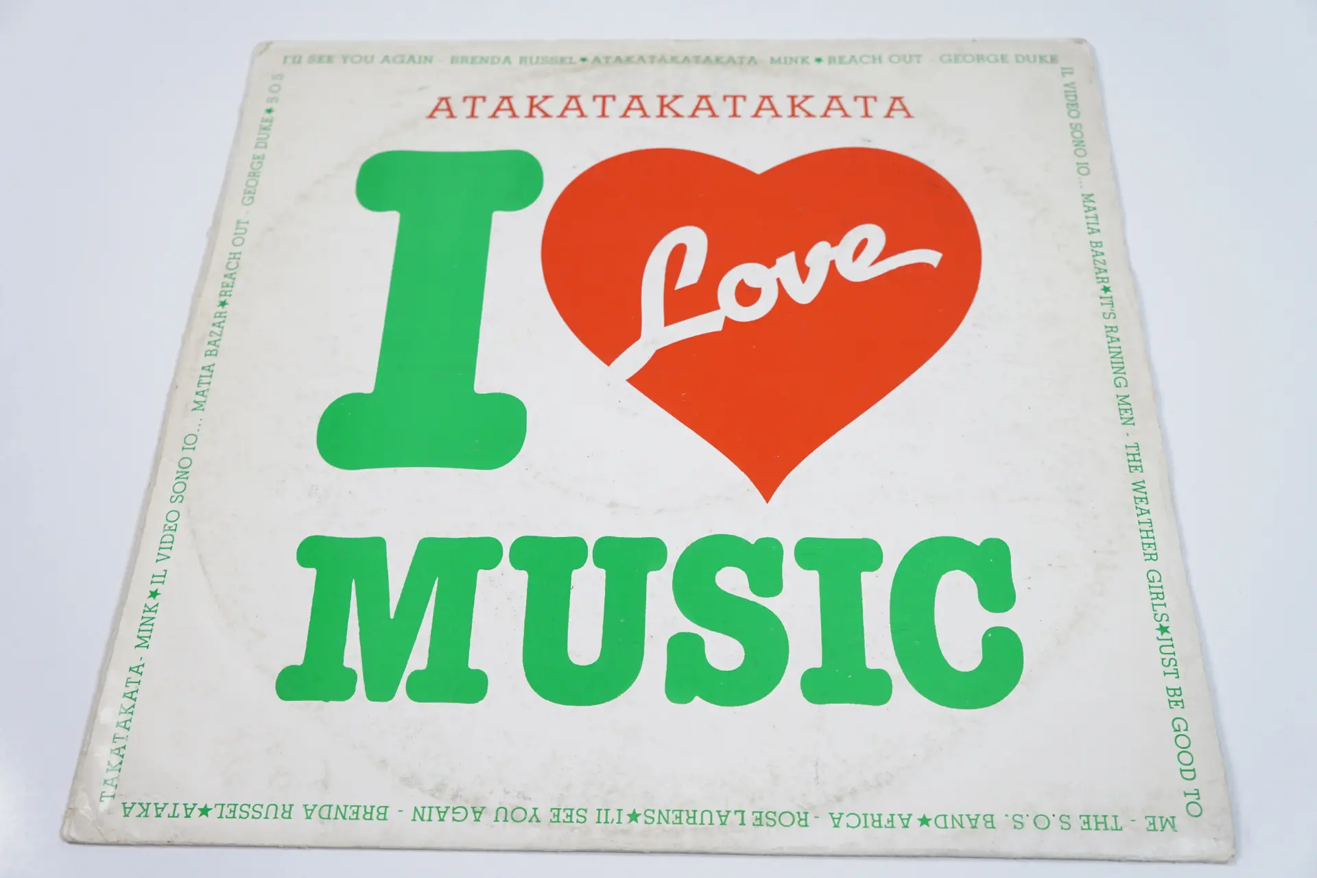 Karışık Sanatçılar ı Love Music - Plak