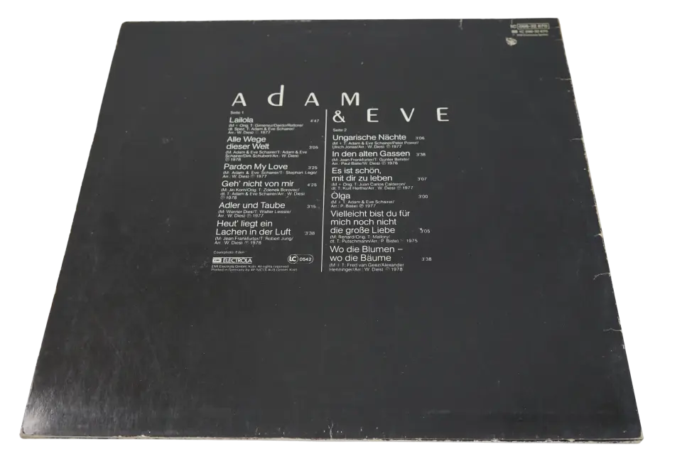 Adam & Eve Alle Wege Dieser Welt - Plak