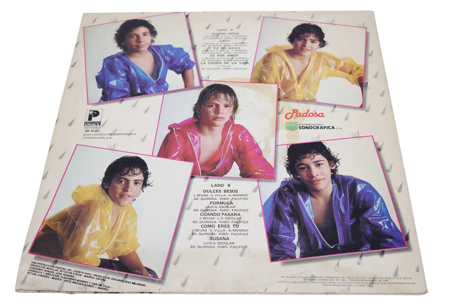 Menudo Por Amor - Plak