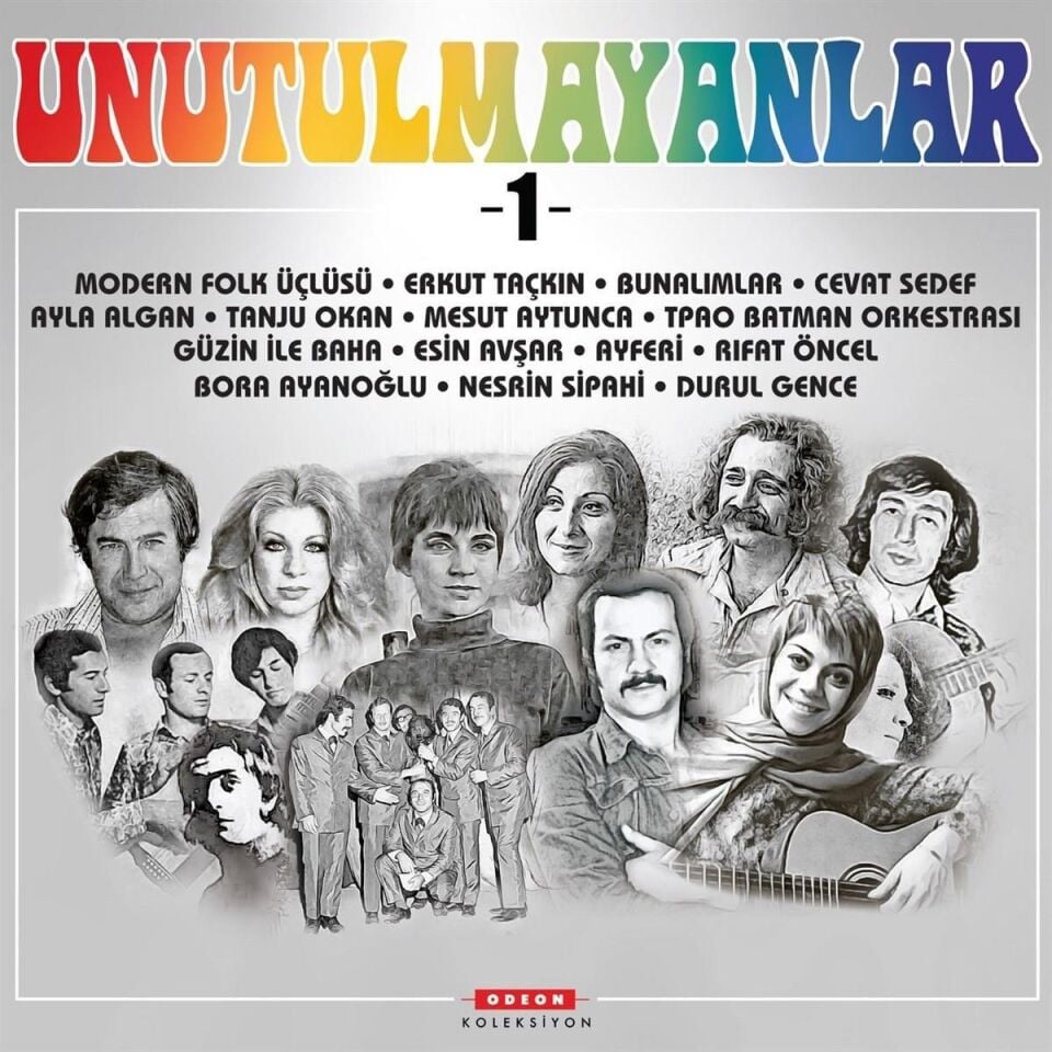 Karışık Sanatçılar Unutulmayanlar 1 - Plak