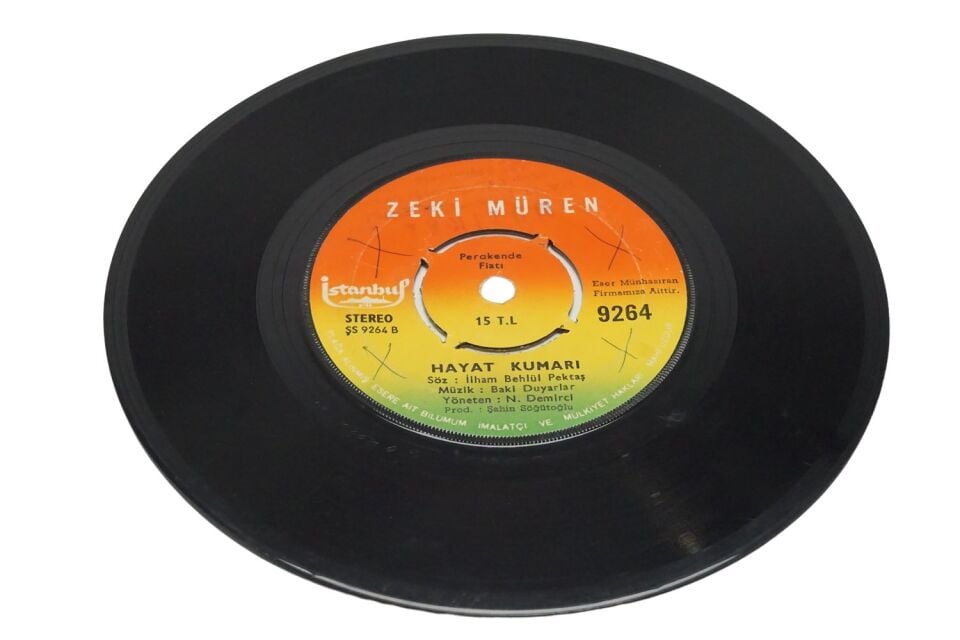 Zeki Müren Mapushane / Hayat Kumarı - Plak