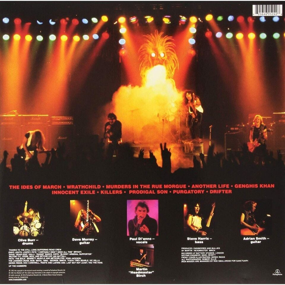 Iron Maiden Killers - Plak