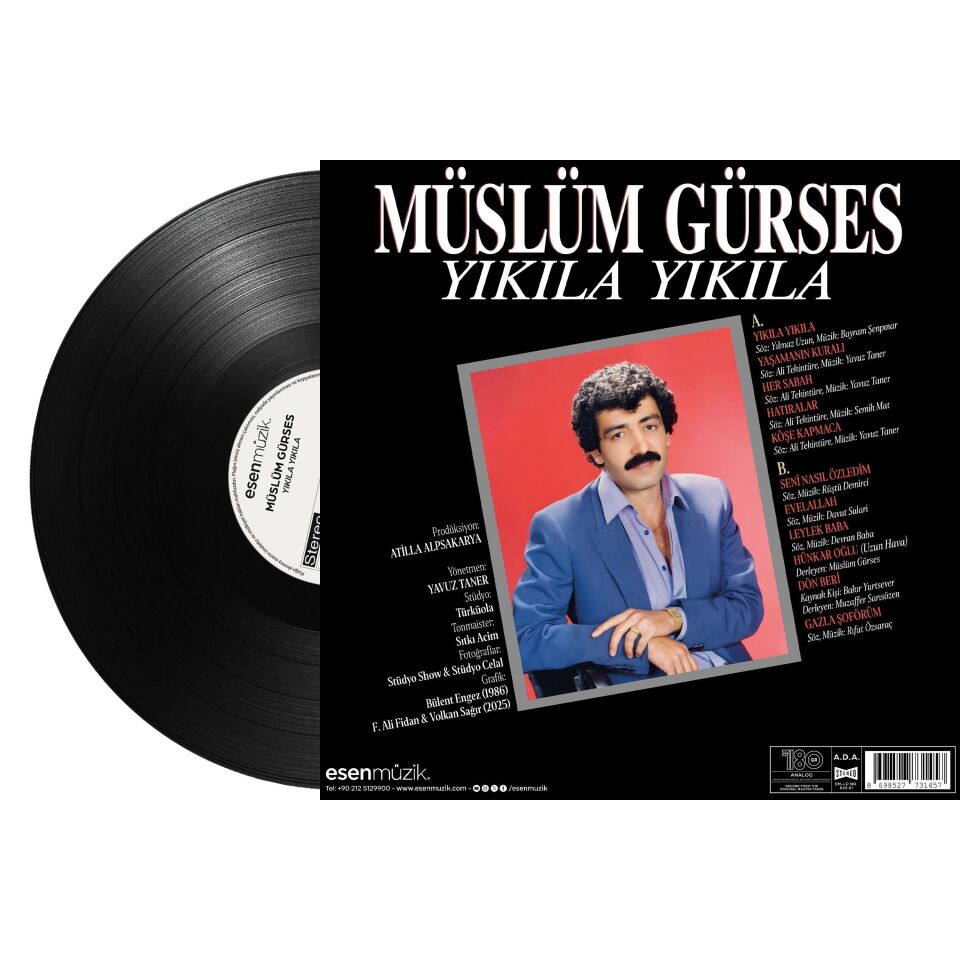 Müslüm Gürses Yıkıla Yıkıla - Plak