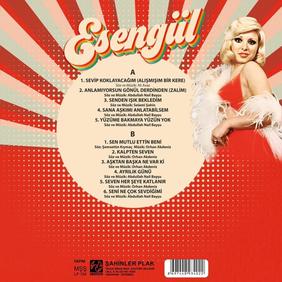 Esengül Esengül - Renkli Plak