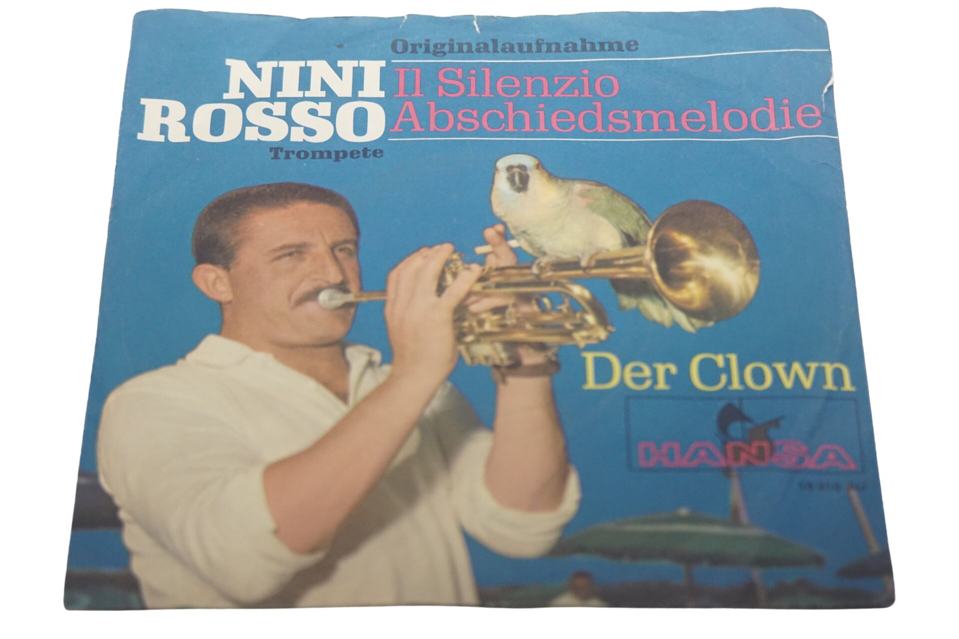 Nini Rosso Il Silenzio (Abschiedsmelodie) / Der Clown - Plak