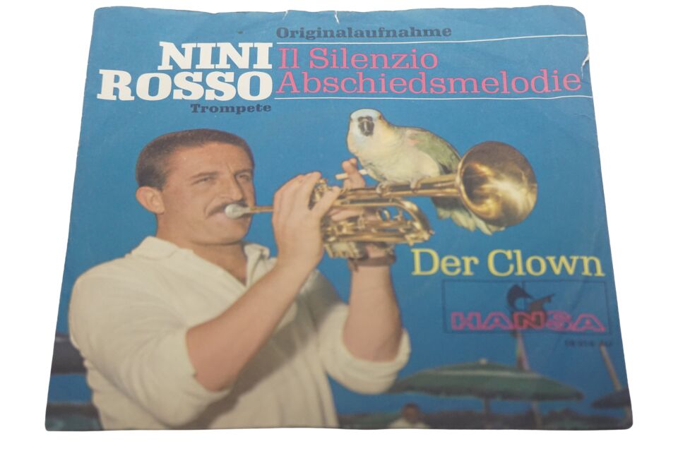 Nini Rosso Il Silenzio (Abschiedsmelodie) / Der Clown - Plak