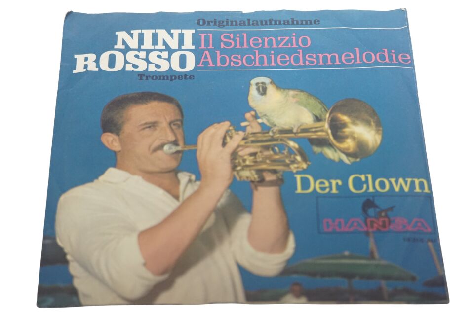 Nini Rosso Il Silenzio (Abschiedsmelodie) / Der Clown - Plak