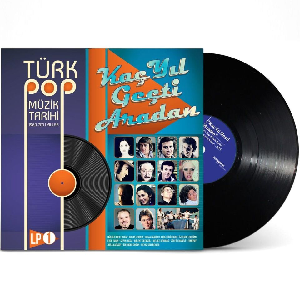 Türk Pop Müzik Tarihi 1960-70'lı Yıllar Vol:1 - Plak