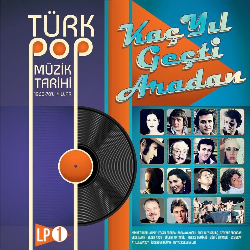 Türk Pop Müzik Tarihi 1960-70'lı Yıllar Vol:1 - Plak