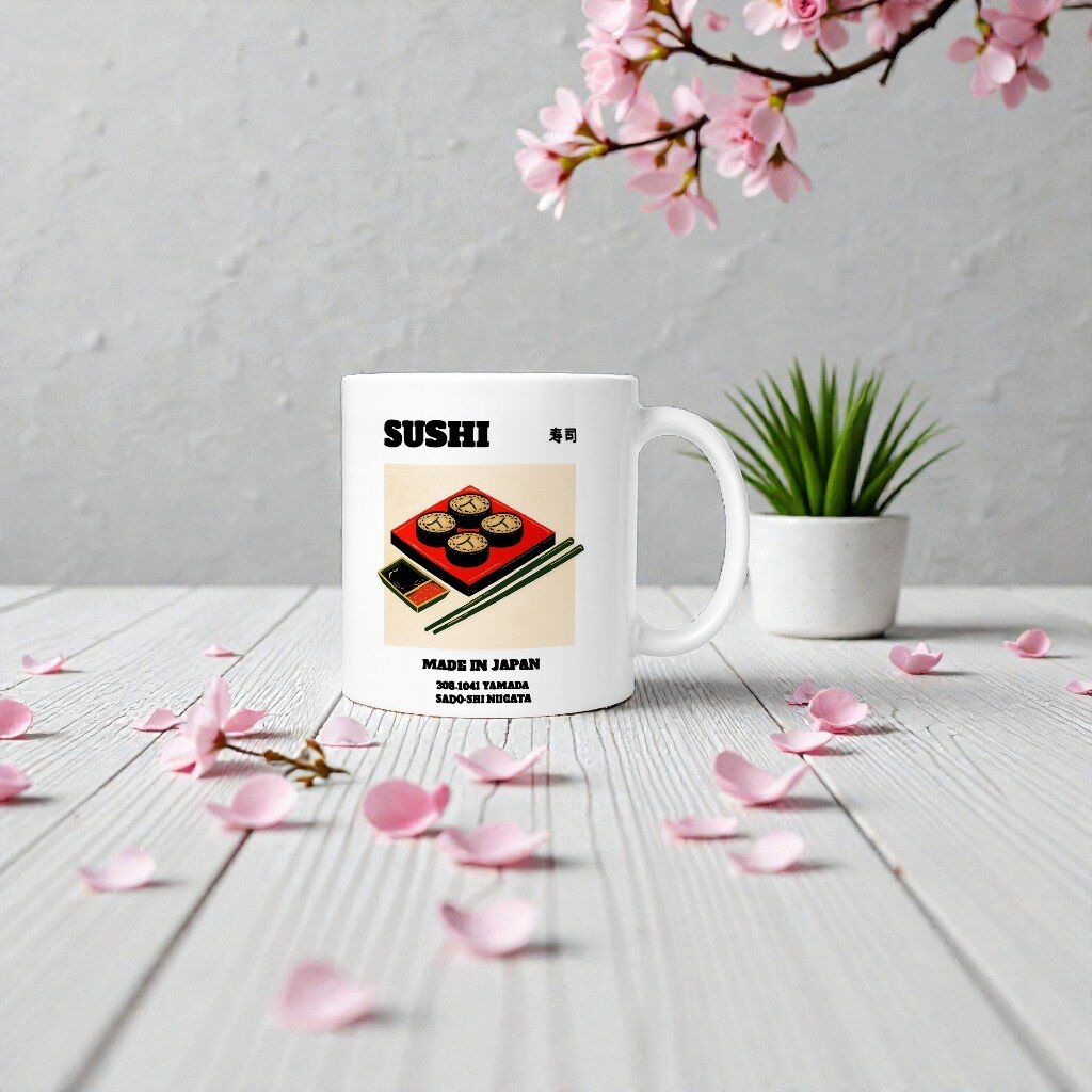 Japon Esintisi Seramik Kupa