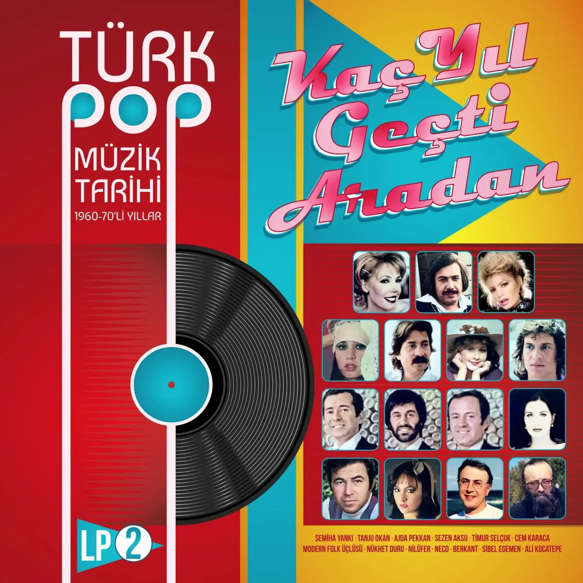 Türk Pop Müzik Tarihi 1960-70'lı Yıllar Vol:2 - Plak