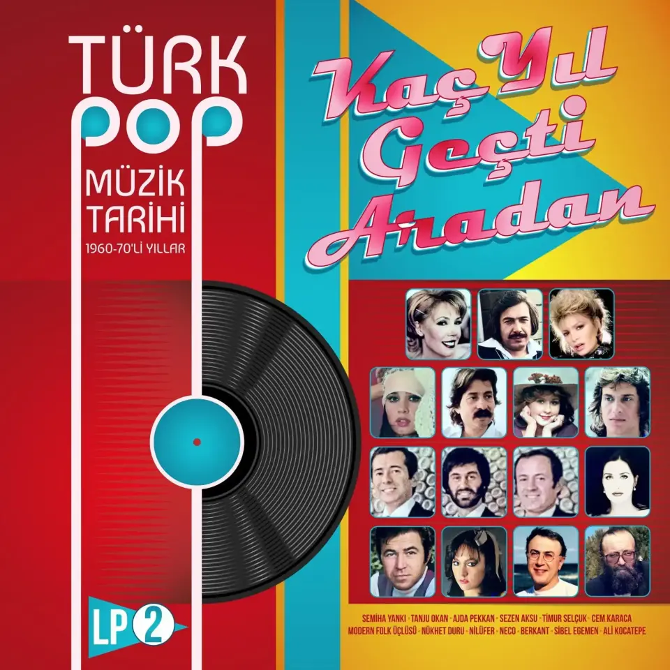Türk Pop Müzik Tarihi 1960-70'lı Yıllar Vol:2 - Plak