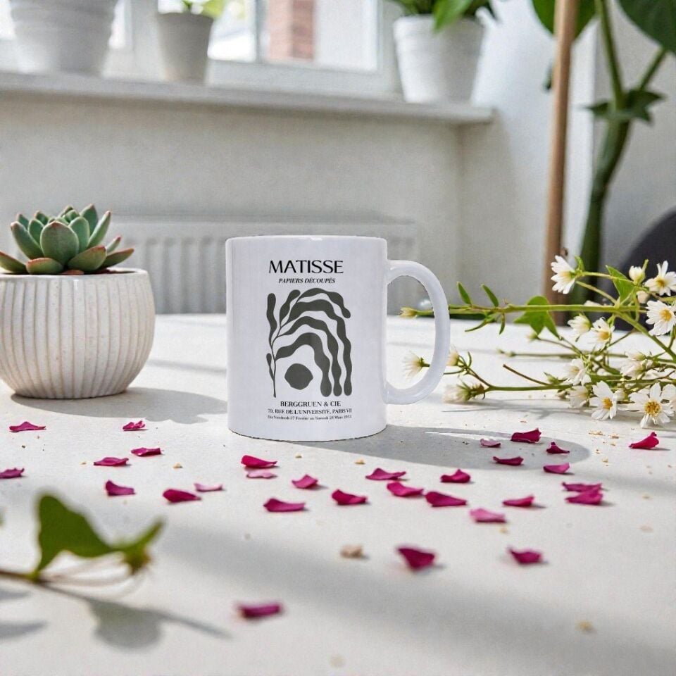 Matisse Renk Dansı Seramik Kupa