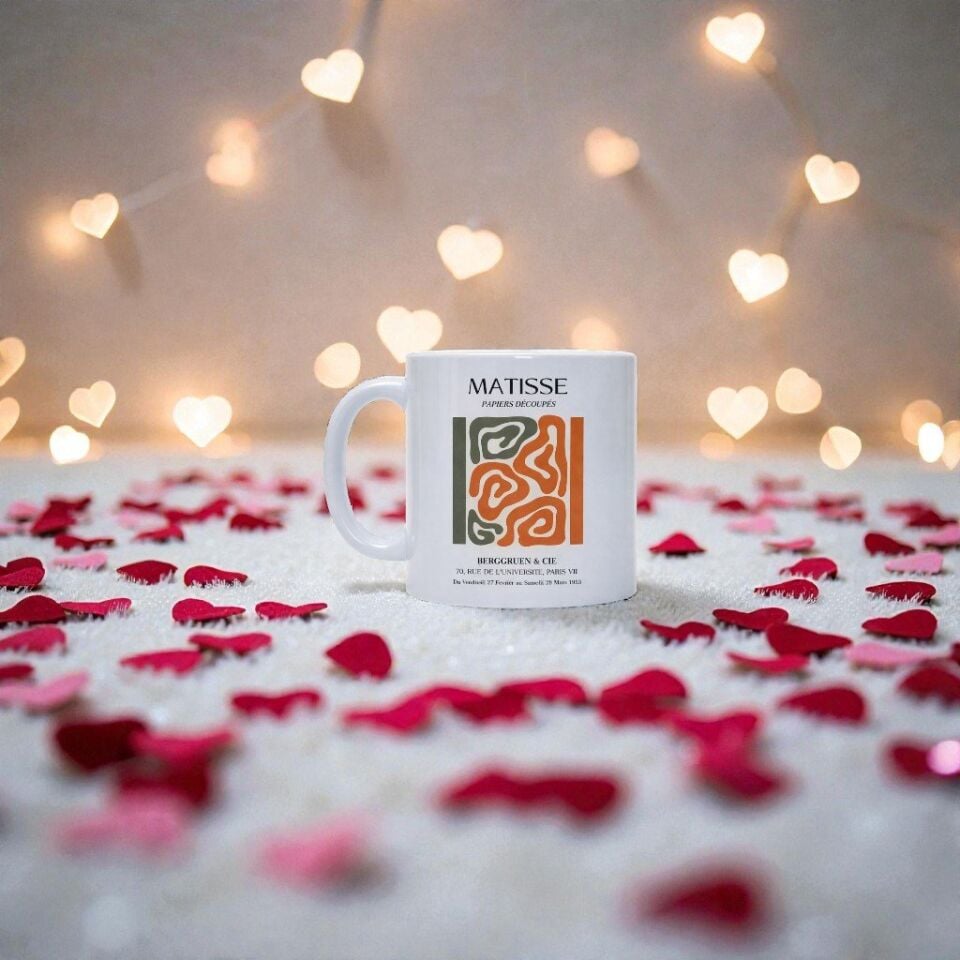 Matisse Renk Dansı Seramik Kupa