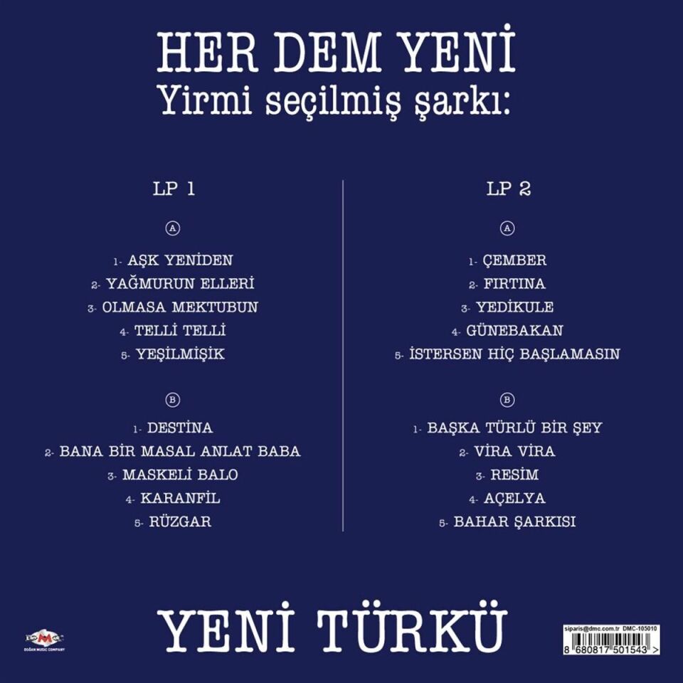 Yeni Türkü Her Dem - Plak