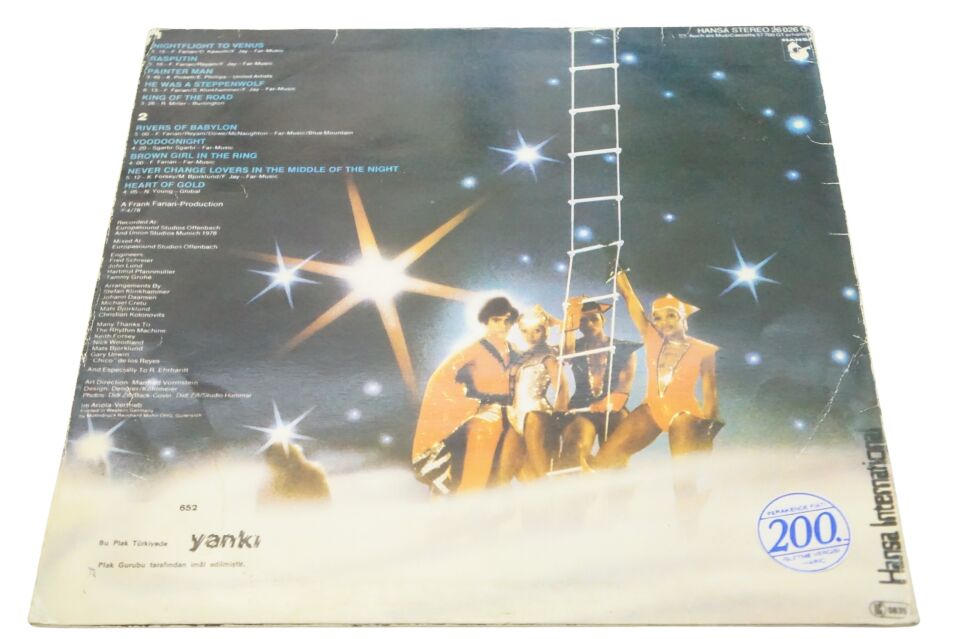 Boney M. Nightflight To Venus - Plak