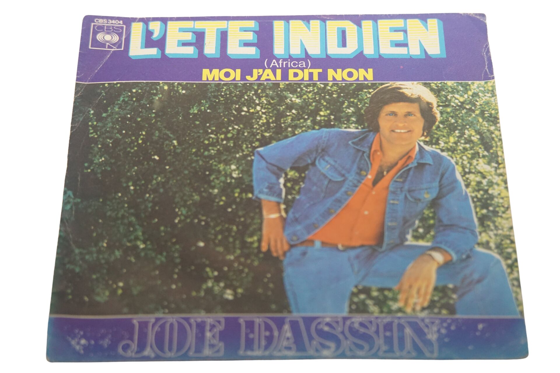 Joe Dassin L'ete Indien (Africa) - Plak