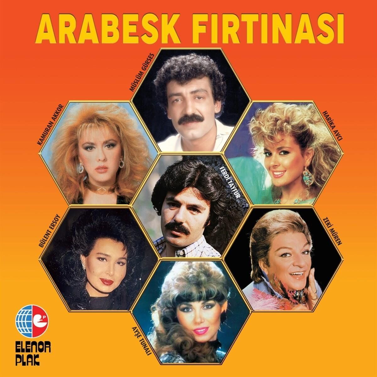 Arabesk Fırtınası Çeşitli Sanatçılar - Plak