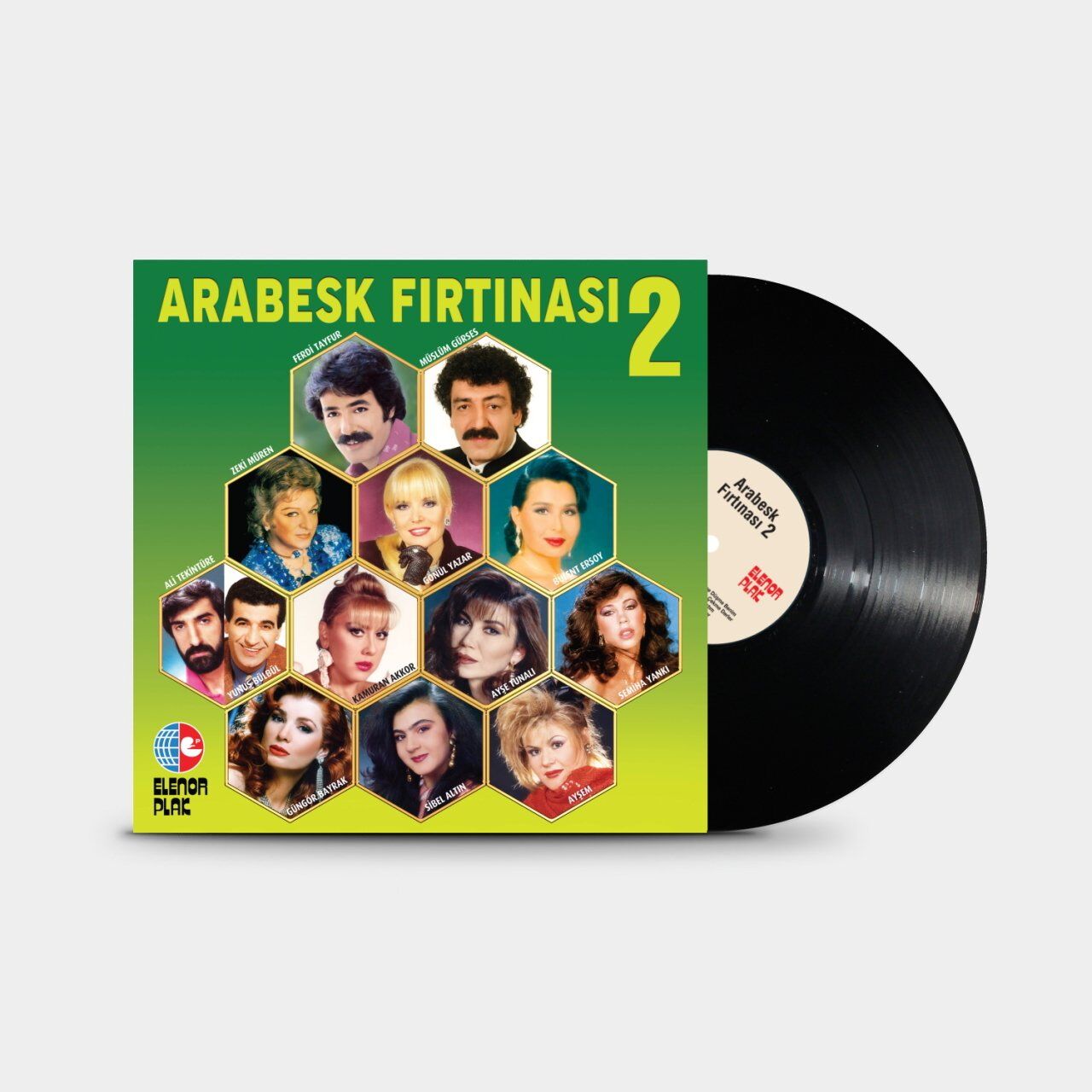 Arabesk Fırtınası 2 Çeşitli Sanatçılar - Plak