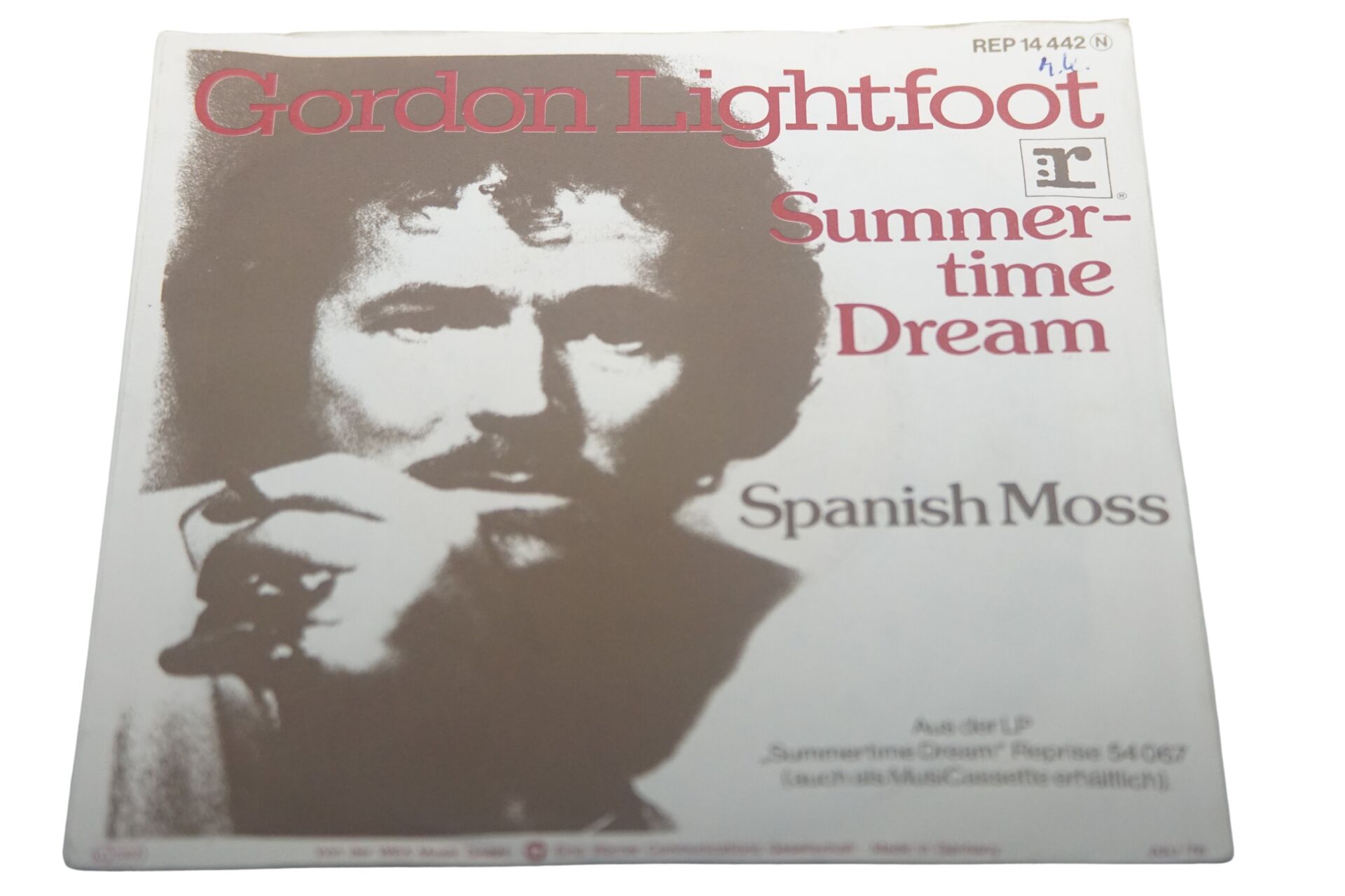 Gordon Lightfoot Summertime Dream - Plak