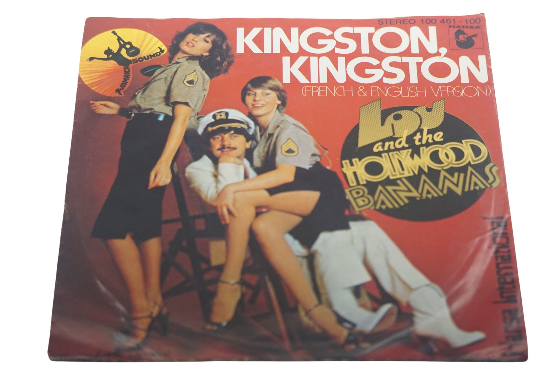 Lou And The Hollywood Bananas Kingston, Kingston (French & English Version) - Plak