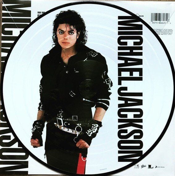 Michael Jackson Bad (Limited Edition Picture Disc) - Plak