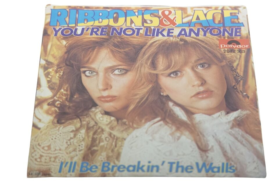 Ribbons & Lace You're Not Like Anyone - Plak