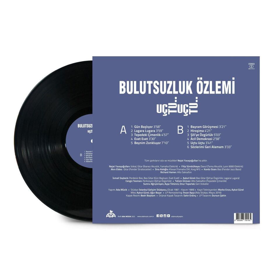 Bulutsuzluk Özlemi Uçtu Uçtu - Plak