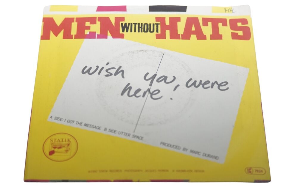 Men Without Hats I Got The Message - Plak