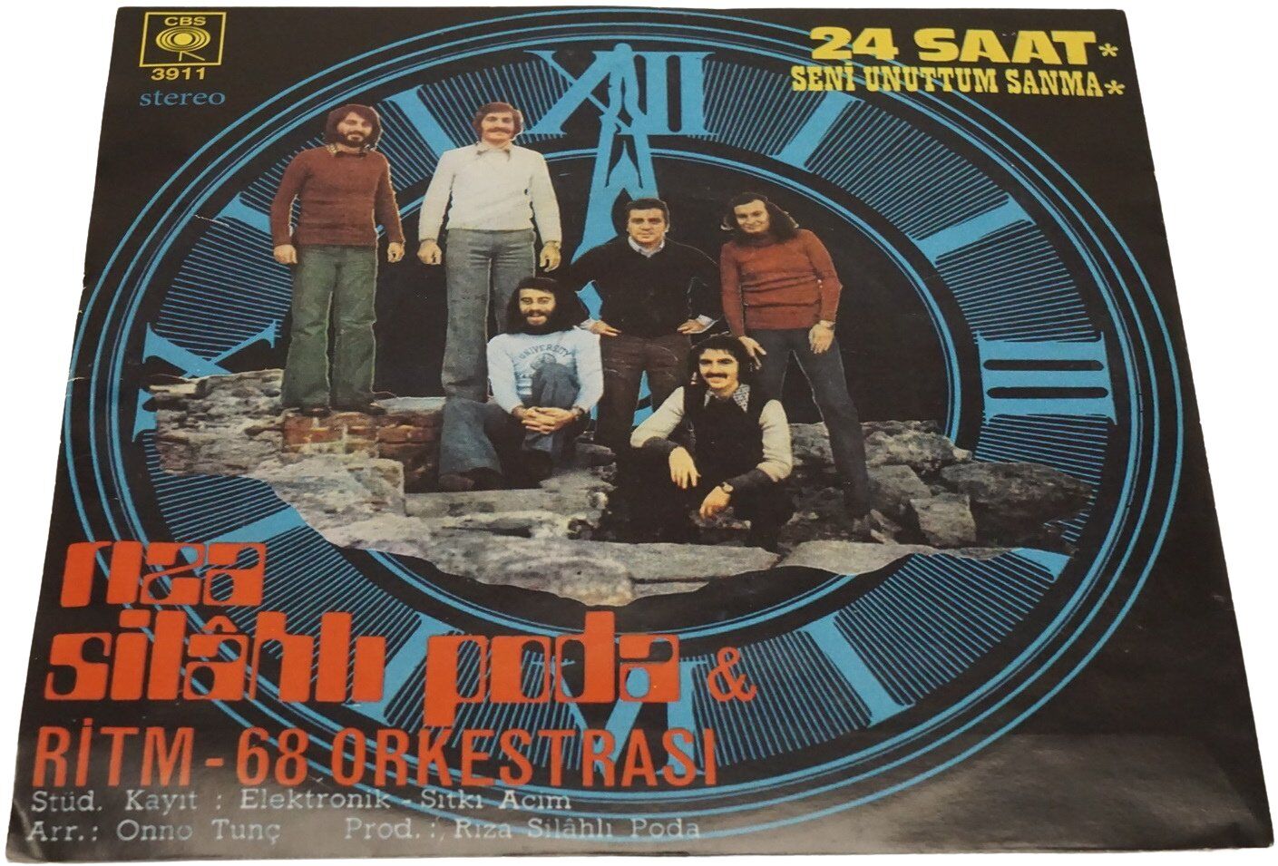 Rıza Silahlı Poda & Ritim 68 Orkestrası  24 Saat / Seni Unuttum Sanma