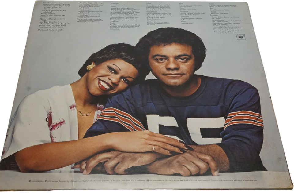 Johnny Mathis & Deniece Williams That's What Friends Are For - Plak