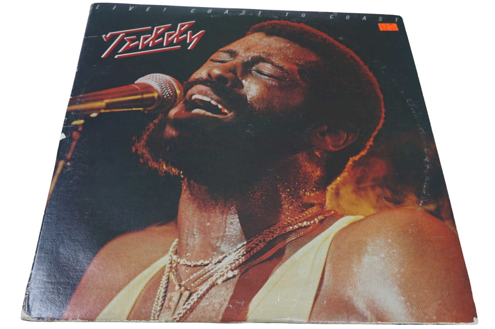 Teddy Pendergrass Live! Coast To Coast - Plak