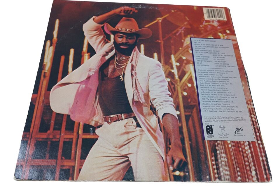 Teddy Pendergrass Live! Coast To Coast - Plak
