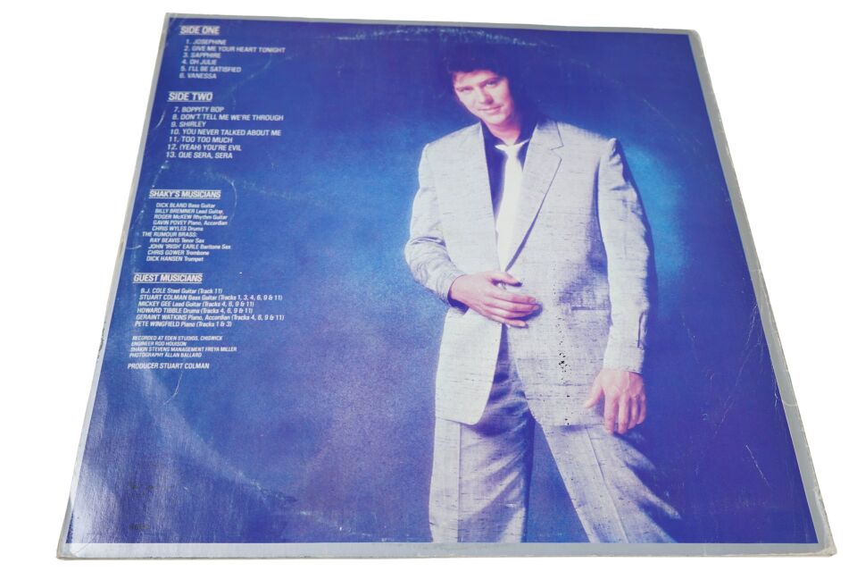 Shakin' Stevens Give Me Your Heart Tonight - Plak