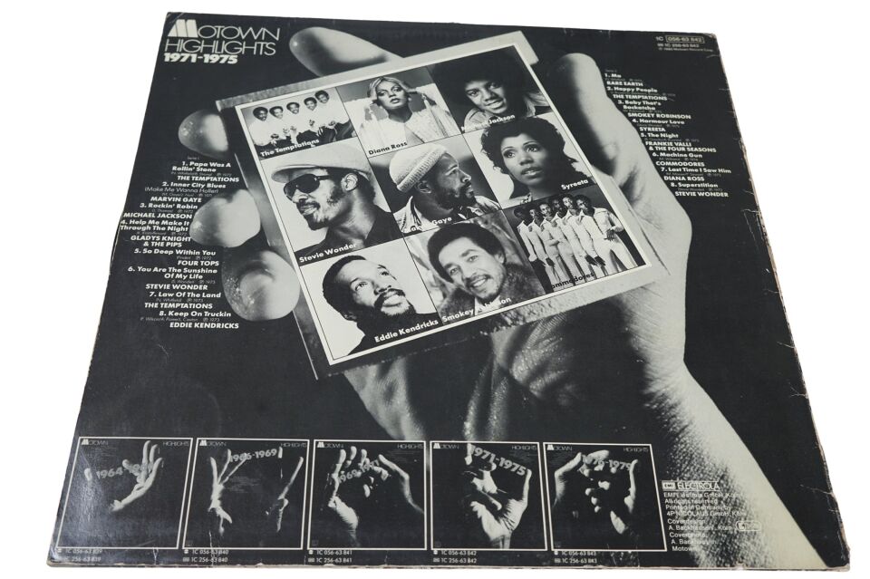 Karışık Sanatçılar Motown Highlights 1971-1975 - Plak